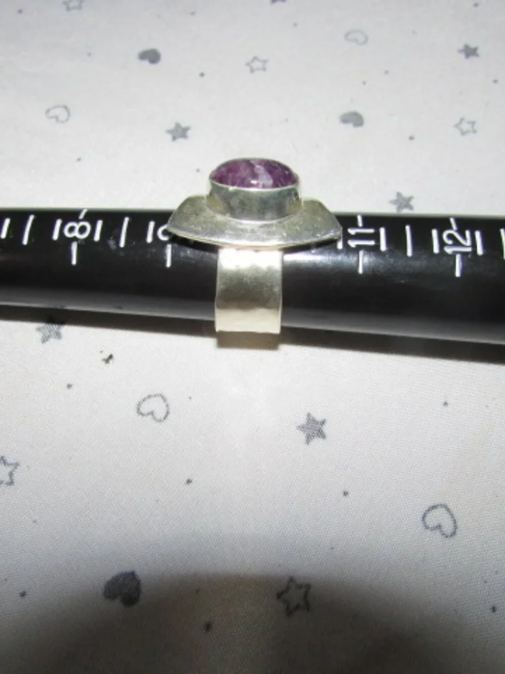 Gorgeous Chic Charoite Ring - Picture 5 of 6
